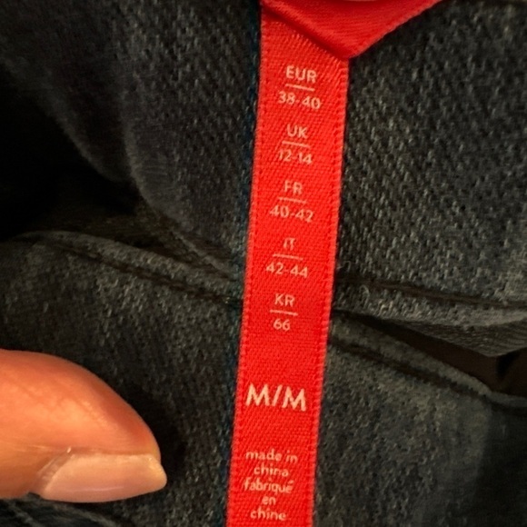 Spanx Jeans Womens M Pull On Skinny Stretch Jegging Dark Wash Blue Medium - Picture 11 of 11